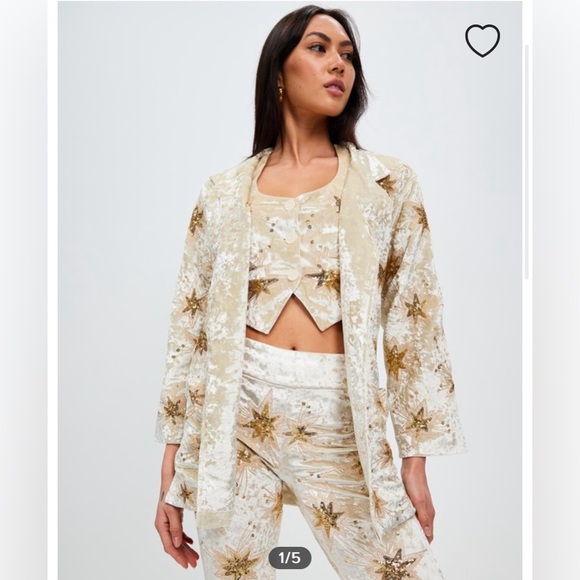 Small Free People X Lenni Chromatic Blazer Suit - Picture 9 of 16